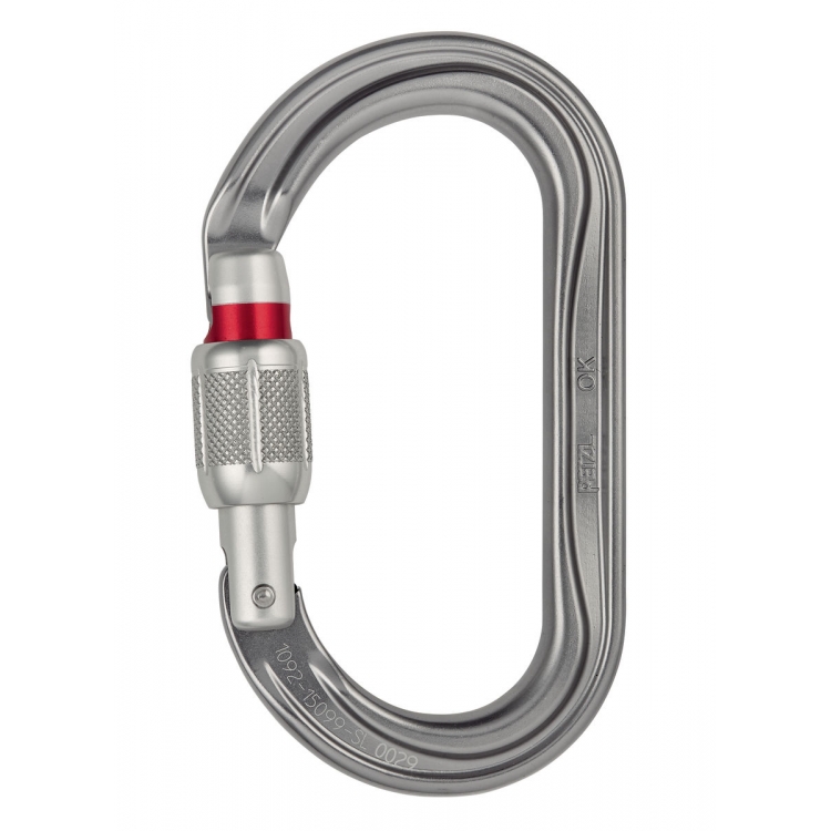 Mosquetón Petzl OK Rosca Mosquetón Petzl OK Rosca