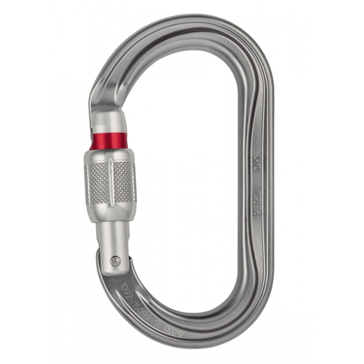 Mosquetón Petzl OK Rosca