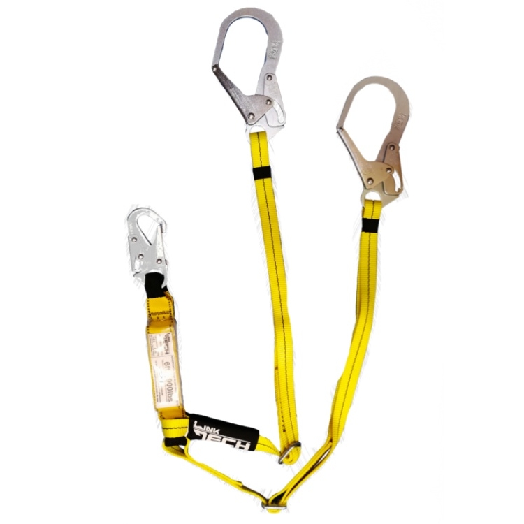 Eslinga restricción LINKTECH en Y con paquete absorbedor Eslinga restricción LINKTECH en Y con paquete absorbedor