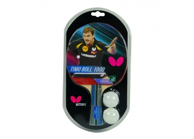 Raqueta Butterfly Timo Boll 1000 + 2 Bolas