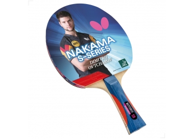 Raqueta Butterfly Nakama S8 +2 bolas